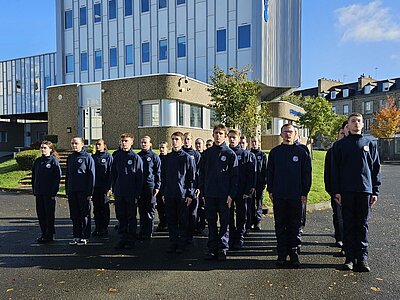 Personnalisation textile de l'atelier Dalmard Marine pour Cadets de la gendarmerie