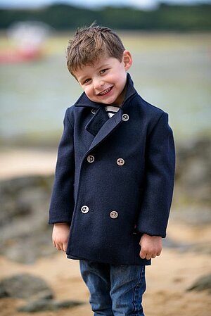 Caban enfant Dalmard Marine