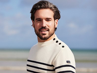 Discover our men's sailor sweater
