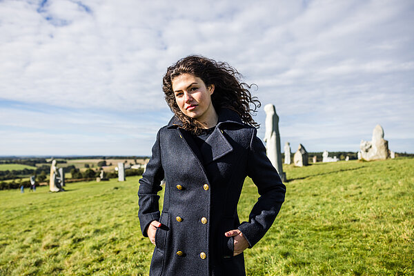 Dalmard Marine How to wear a women s peacoat