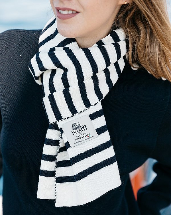 Aviso Belem - Mixed wool scarf